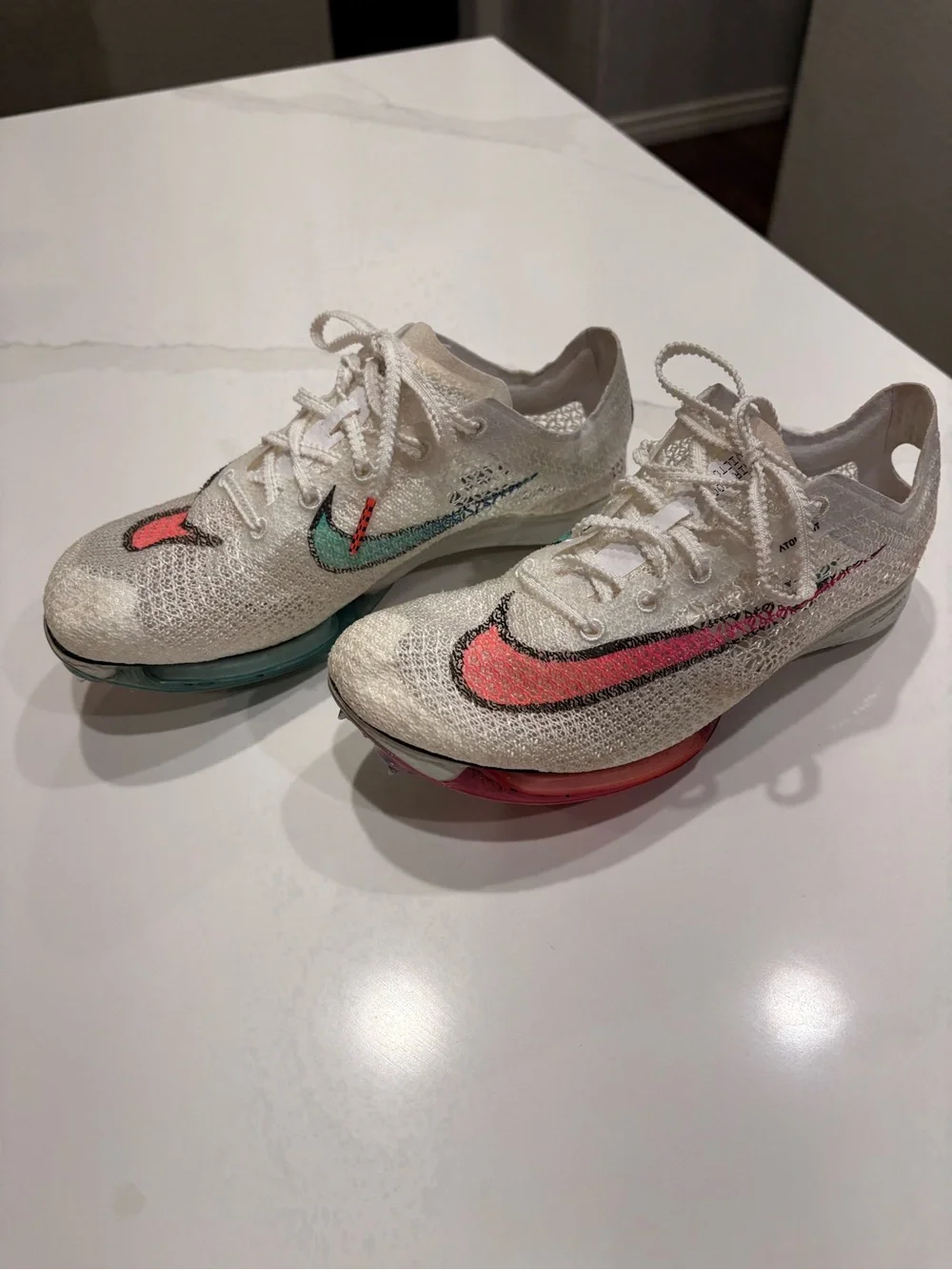 Nike Air Zoom Victory Track Spikes White Ombré US 5 / Women’s 6.5 *READ DESC*